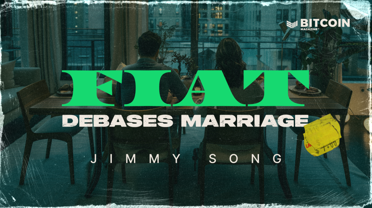 Fiat Debases Marriage
